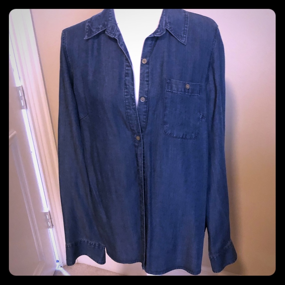 Morona denim shirt size large